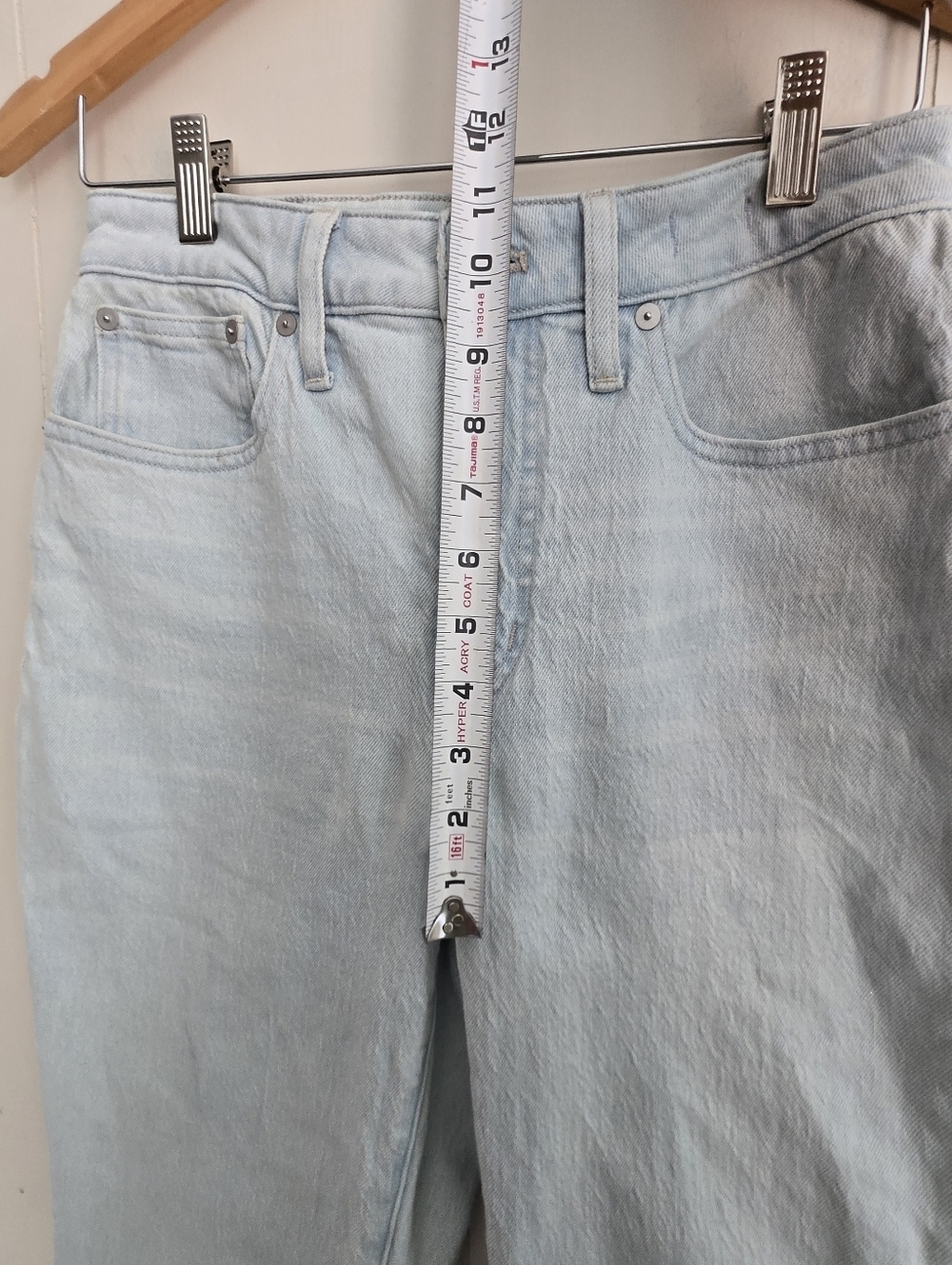 Madewell Women's The Curvy Perfect Vintage Jean -Size 28 - Picture 6 of 10